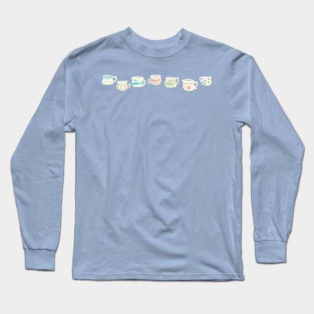 Chamber Pot Collector Long Sleeve T-Shirt by LochNestFarm